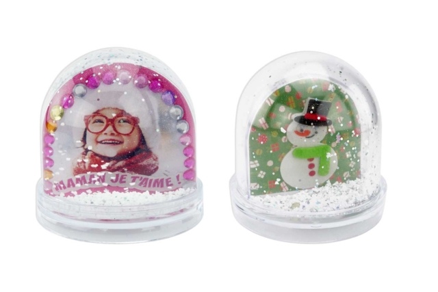 Snow Globe to Decorate - 6 - Snow globe, Bell - 10doigts.com - Boules à neige et cloches à décorer - 10doigts.fr