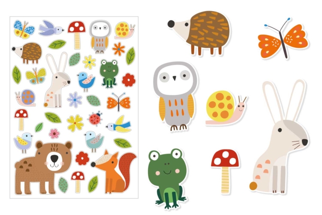 Stickers “Forest Animals” + Decor - 2 - Season Stickers - 10doigts.com - Gommettes saisons : des autocollants pour toute l’année - 10doigts.fr
