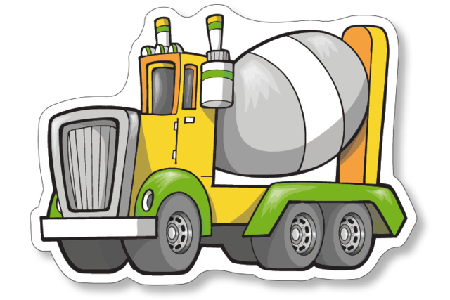 Construction Vehicle Stickers - 34 pcs - 1 - Transport and Profession Stickers - 10doigts.com - Gommettes transports, métiers et chantier pour inventer et créer - 10doigts.fr