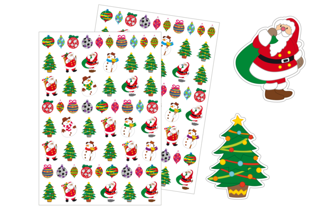 Christmas Stickers - 116 pcs - 3 - Christmas Stickers - 10doigts.com - Gommettes de Noël - 10doigts.fr