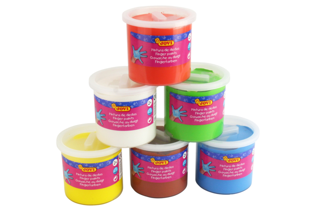 Finger Paints, 125 ml - 6 Colors - 3 - Finger Paint - 10doigts.com - Peinture gouache aux doigts : l'éveil créatif dès le premier âge - 10doigts.fr