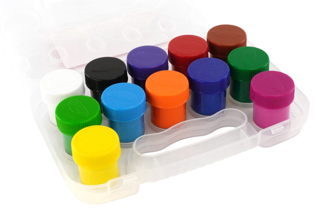 Classic Gouache 20 ml - 12 Colors - 3 - Liquid Gouache Paint - 10doigts.com - Peinture gouache liquide : des couleurs vives qui s'enlèvent à l'eau - 10doigts.fr