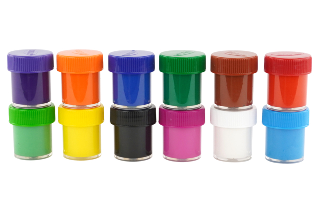 Classic Gouache 20 ml - 12 Colors - 1 - Liquid Gouache Paint - 10doigts.com - Peinture gouache liquide : des couleurs vives qui s'enlèvent à l'eau - 10doigts.fr