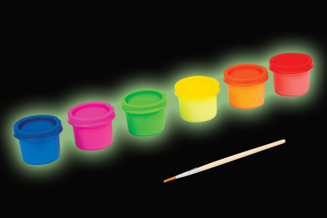 Phosphorescent Gouache 25 ml - 6 Colors - 2 - Fluorescent and Phosphorescent Paint - 10doigts.com - Peinture fluo et phosphorescente : de la couleur de jour comme de nuit - 10doigts.fr