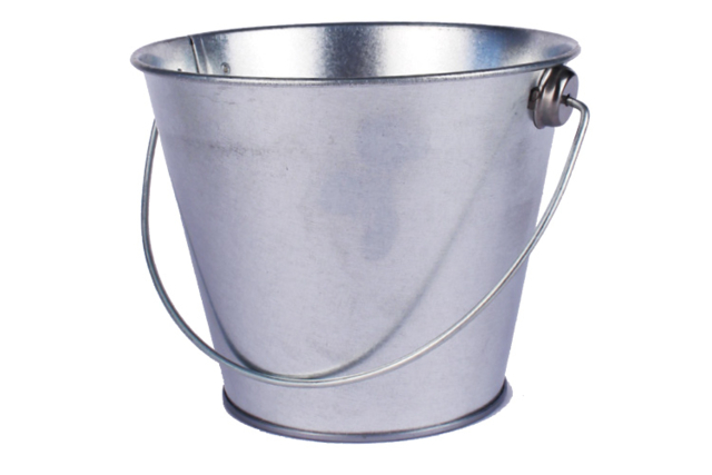 Large Metal Bucket 10 cm - 1 - Metal Supports - 10doigts.com - Supports en Métal - 10doigts.fr
