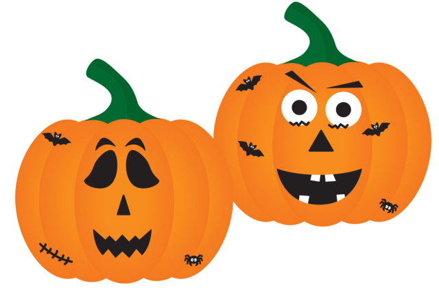 grandes calabazas gomets decoradas - Kits créatifs Halloween - 10doigts.fr