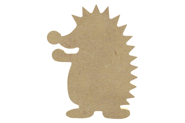 Wooden Hedgehog to Decorate - 1 - Wooden Animals - 10doigts.com - Animaux en bois à décorer - 10doigts.fr
