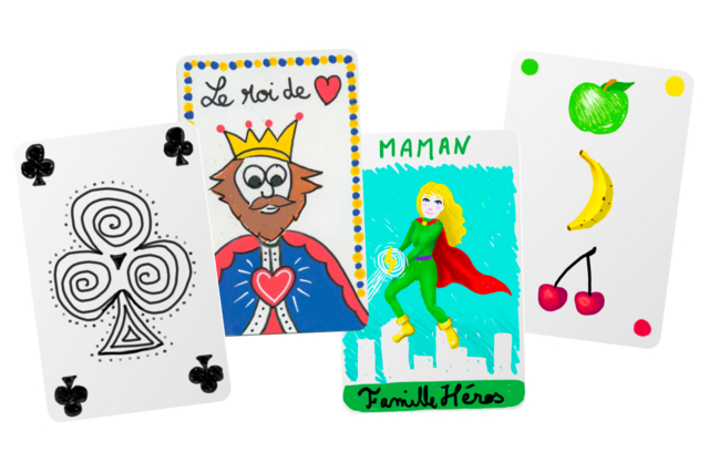 carta juego - Supports en papier - 10doigts.fr
