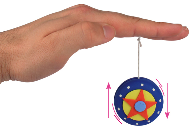 Natural Wooden Yo-Yo - 6 - Wooden Games and Toys - 10doigts.com - Jeux et Jouets en bois à décorer - 10doigts.fr