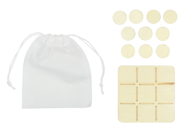 Customizable Tic-Tac-Toe Game - 3 - Wooden Games and Toys - 10doigts.com - Jeux et Jouets en bois à décorer - 10doigts.fr