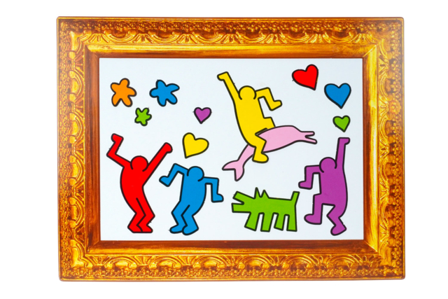 collage cuadro personajes - Accessoires en papier - 10doigts.fr