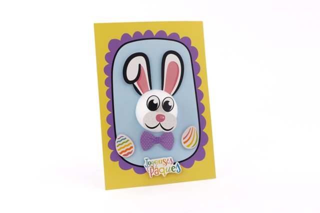 Ki Conejo de Pascua Colorido - Kits créatifs Pâques - 10doigts.fr