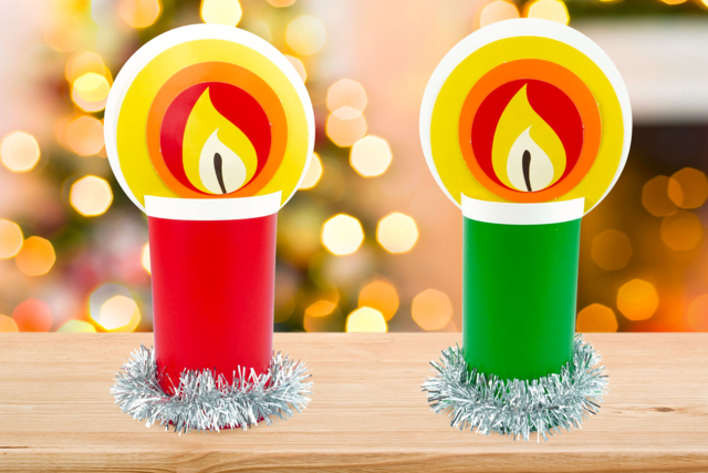 Candle Making Kit - 6 Pieces - 2 - Christmas Creative Kits for Children - 10doigts.com - Kits créatifs de Noël pour les enfants - 10doigts.fr