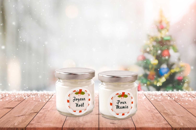 Kit velas de Navidad - 12 velas para hacer - Livres et Kits Bougies - 10doigts.fr