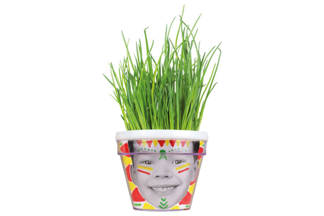 Gardening Kit: Chive Pots - 4 Pieces - 1 - Gardening for Kids - 10doigts.com - Jardinage enfants - 10doigts.fr
