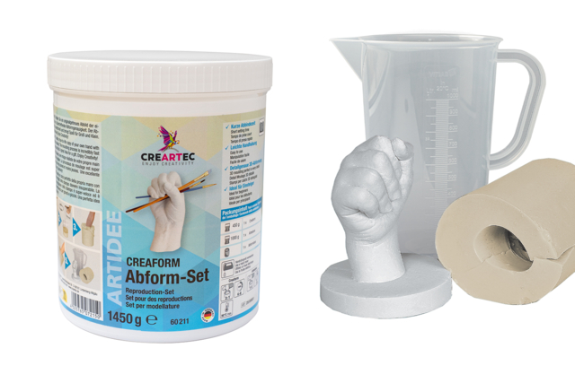 kit de huellas de mein moulage - Empreinte - Modelage et moulage - 10doigts.fr