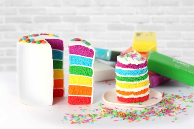 Rainbow Fimo - 6 Blocks - 2 - Fimo Clay Promotional Packs - 10doigts.com - Packs Promo pâtes Fimo : des assortiments exclusifs au meilleur prix - 10doigts.fr