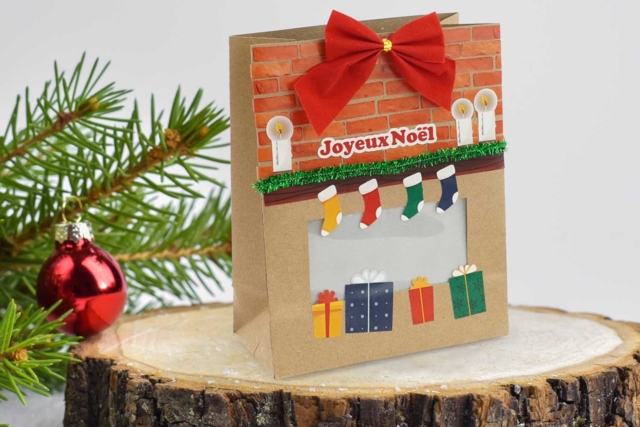 Kit gomets chimenea Navidad - Kits créatifs de Noël pour les enfants - 10doigts.fr