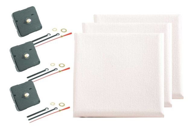 Clock Making Kit - 3 Pieces - 1 - Office Supplies - 10doigts.com - Objets pour le bureau : personnalisez votre espace de travail - 10doigts.fr