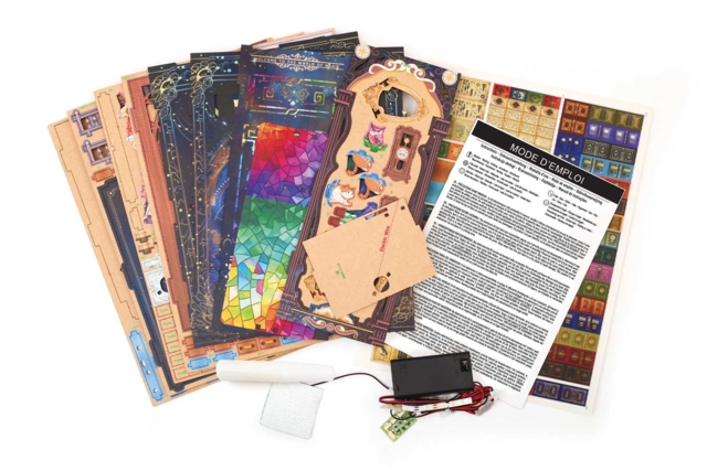 3D Light Model Kit - "Magic House" - Maquettes en bois - 10doigts.fr