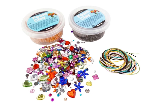 Modeling Medallions Kit - 12 Pieces - 5 - Jewelry and Keychains to Make - 10doigts.com - Bijoux et porte-clés à fabriquer pour la fête des Mères - 10doigts.fr