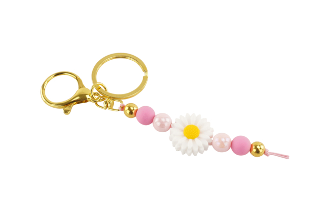 Flower Keychain Kit - 3 Pieces - 5 - Jewelry Kits - 10doigts.com - Kits Bijoux - 10doigts.fr