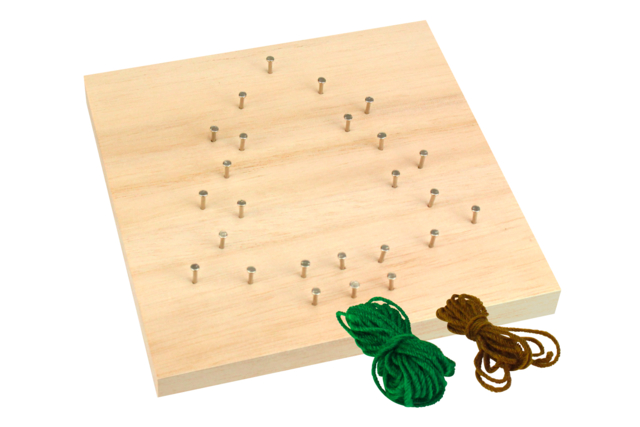 kit de string art árbol - String Art pour enfants : l'art de créer avec des fils - 10doigts.fr
