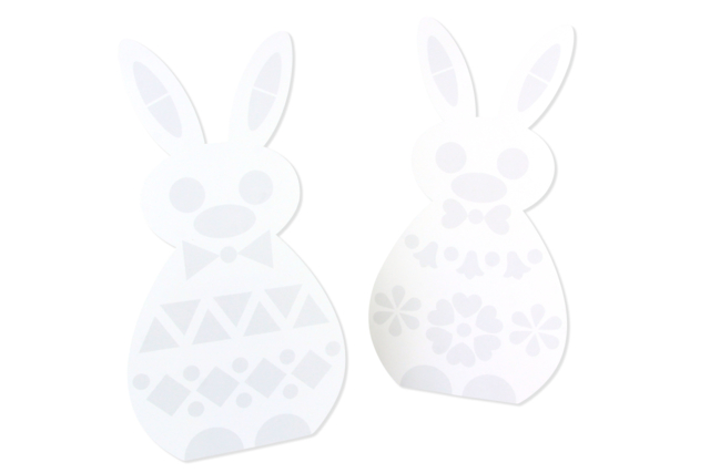 Cartón conejo - Kits créatifs Pâques - 10doigts.fr