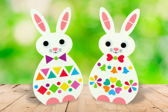 gomete de conejito de Pascua - Kits créatifs Pâques - 10doigts.fr
