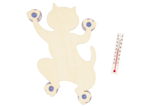 Cat Thermometers - 4 Pieces - 4 - Animal and Nature Kits - 10doigts.com - Kits animaux et nature : créez votre propre univers sauvage - 10doigts.fr