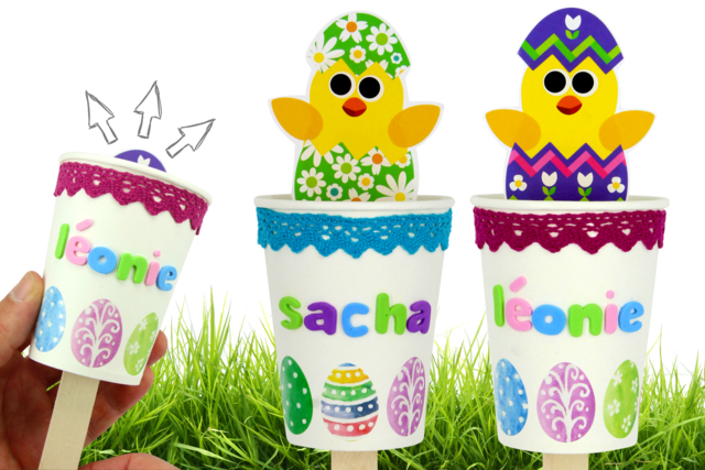 Watercolor Easter Egg Stickers - 5 - Easter Stickers - 10doigts.com - Gommettes Pâques - 10doigts.fr