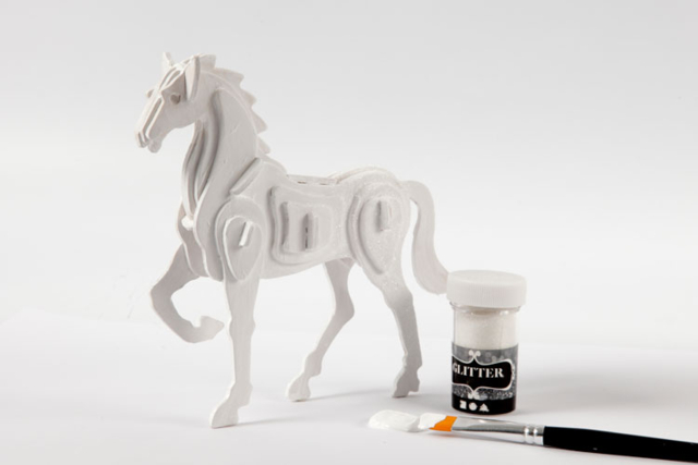 unicornio a construir - Maquettes en bois - 10doigts.fr