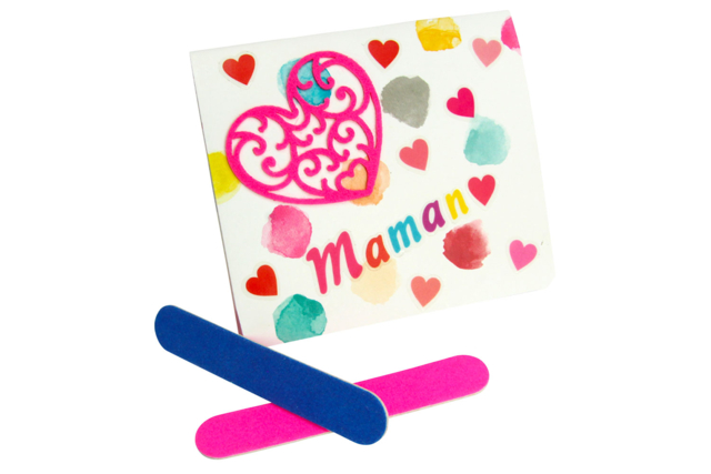 limas de uñas acuarela - Papiers à motifs - 10doigts.fr