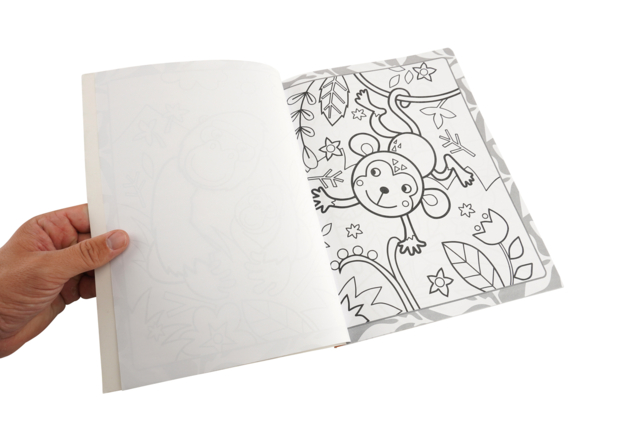 cuaderno para colorear animales - Livres de coloriage et dessins : pour apprendre et s'évader - 10doigts.fr