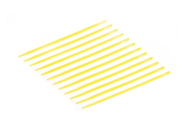 Plastic Needles - 12 Pieces - 1 - Needles and Hooks - 10doigts.com - Aiguilles et crochets - 10doigts.fr
