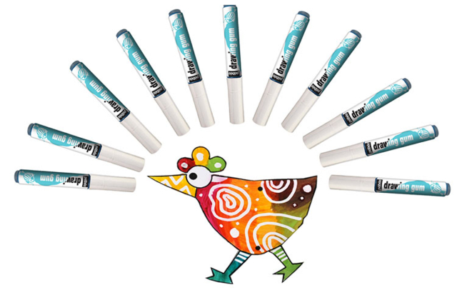 Drawing Gum Marker - 10 - Painting Accessories - 10doigts.com - Accessoires de peintures - 10doigts.fr