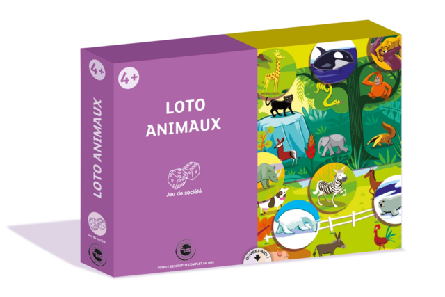 Lotto Game Set and Stickers - 1 - Sticker Box - 10doigts.com - Coffret d'activités avec des gommettes - 10doigts.fr