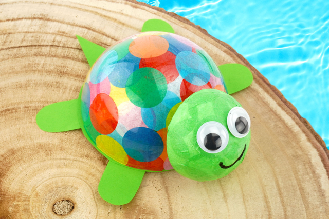 Lulu la tortuga luminosa - Papiers de soie - 10doigts.fr