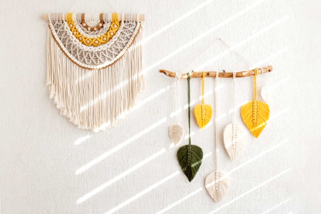 Mounting Stick - 40 cm - 2 - Hanging Decorations and Wall Decor - 10doigts.com - Suspensions et déco murale en bois à décorer - 10doigts.fr