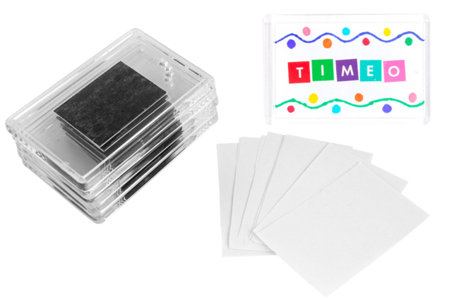 Customizable Magnetic Frames - 6 Pieces - 1 - Decorative Photo Frames - 10doigts.com - Cadres et clips photos : des supports uniques pour afficher vos souvenirs - 10doigts.fr
