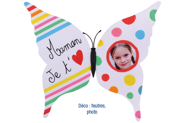Butterfly Magnets - 6 Pieces - 4 - Paper Supports - 10doigts.com - Supports en papier - 10doigts.fr
