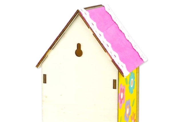 Wooden Butterfly House - 3 - Wooden Birdhouses and Feeders - 10doigts.com - Nichoirs, mangeoires et refuges en bois à décorer - 10doigts.fr