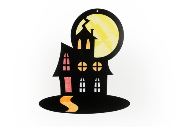 decoraciones de Halloween - Efecto vidriera - Kits créatifs Halloween - 10doigts.fr