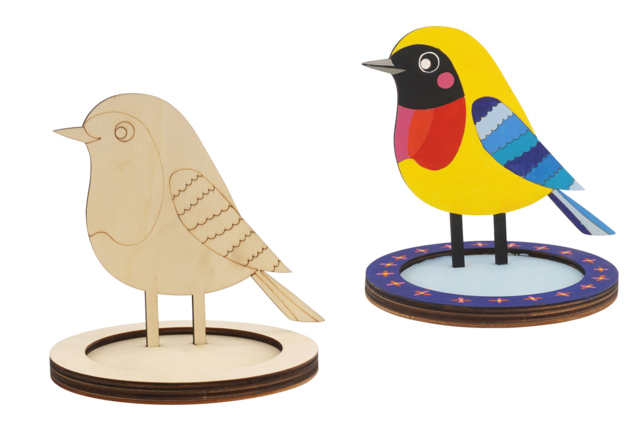 Wooden Bird Feeder - 1 - Gardening for Kids - 10doigts.com - Jardinage enfants - 10doigts.fr
