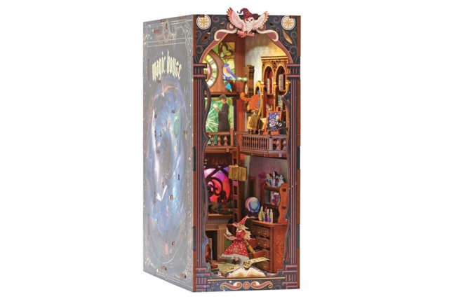 Illuminated 3D Model - "Magic house" - Maquettes en bois - 10doigts.fr