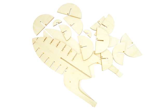 Large Wooden Rocket to Assemble 30 cm - 5 - Wood Models - 10doigts.com - Maquettes en bois - 10doigts.fr