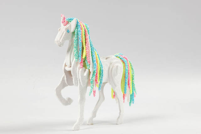 maqueta unicornio - Maquettes en bois - 10doigts.fr