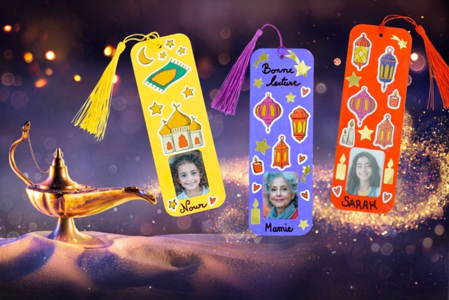 Decorate-Your-Own Photo Bookmarks - 6 Pieces - 2 - Card Making Kits - 10doigts.com - Kits carteries - 10doigts.fr