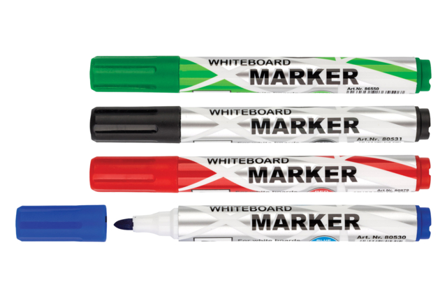 rotulador borrable punta ogiva - Feutres effaçables pour tableaux blancs, ardoises et vitres - 10doigts.fr