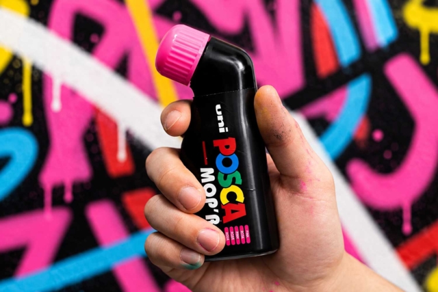 rotulador POSCA MOP'R - Marqueurs POSCA : la référence mondiale de la peinture nomade - 10doigts.fr